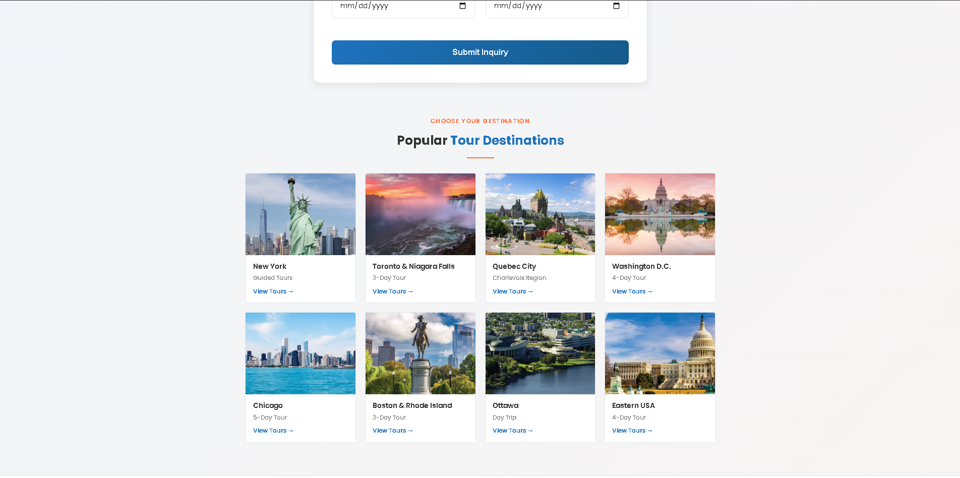 Travel Agency Project screenshot 3